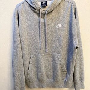Nike Heather Gray Men's Hoodie